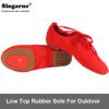 Red Rubber Sole